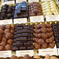 Petits bonbons de chocolats