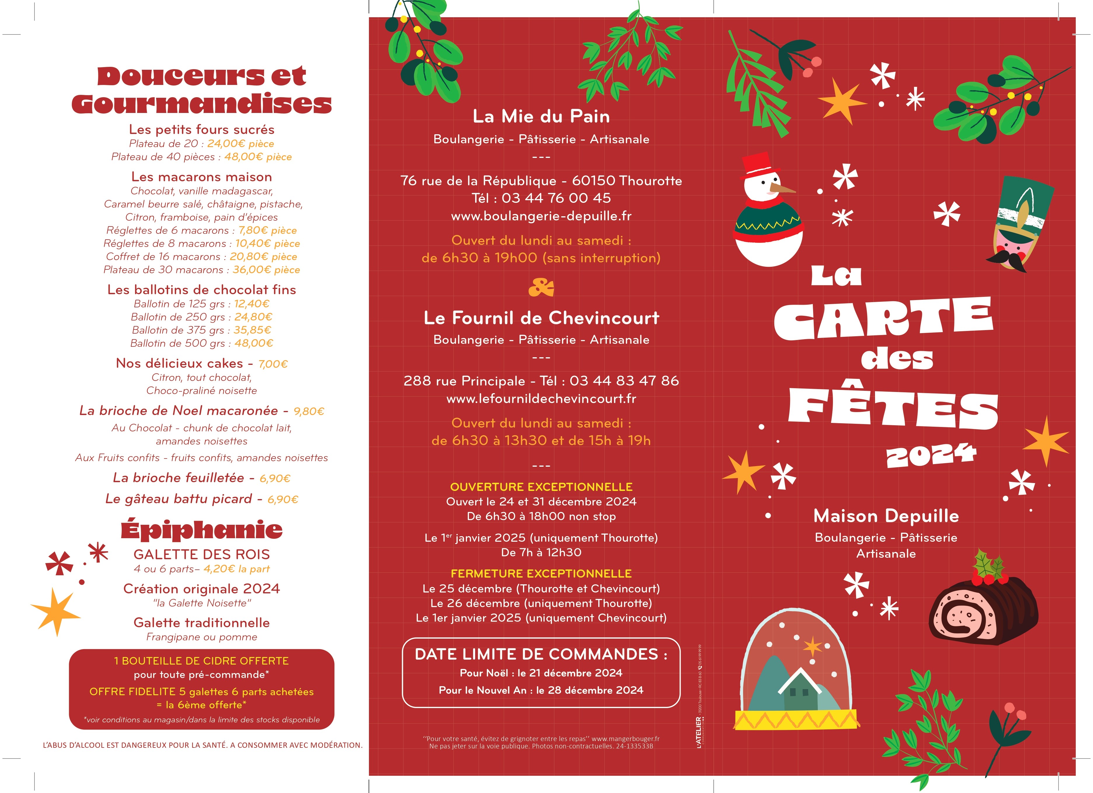Carte des fêtes 2024
