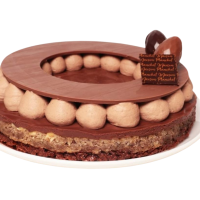 Nid de Pâques au 2 chocolat