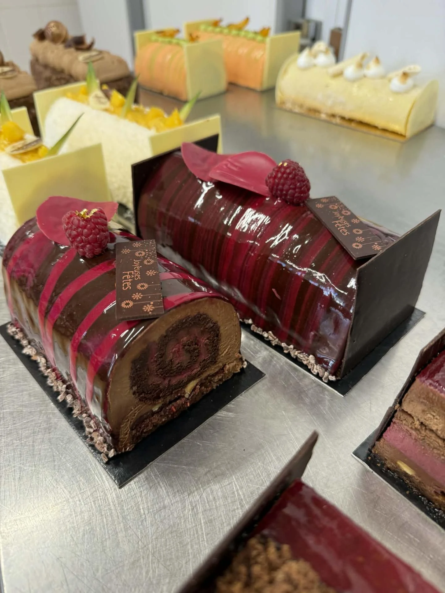 Bûche de Noël Maison Depuille