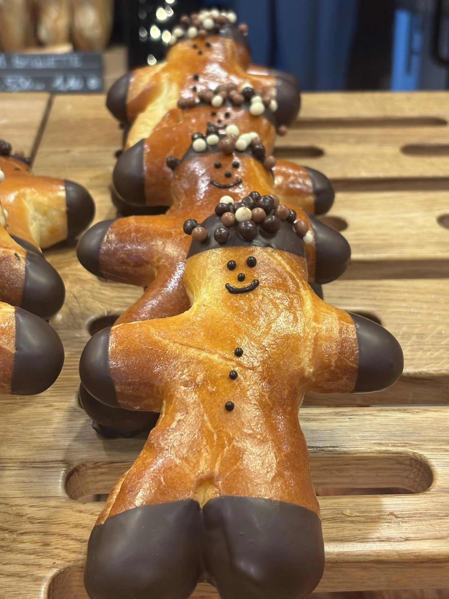 Goûter de Noel - Brioche Bonhomme Mannele